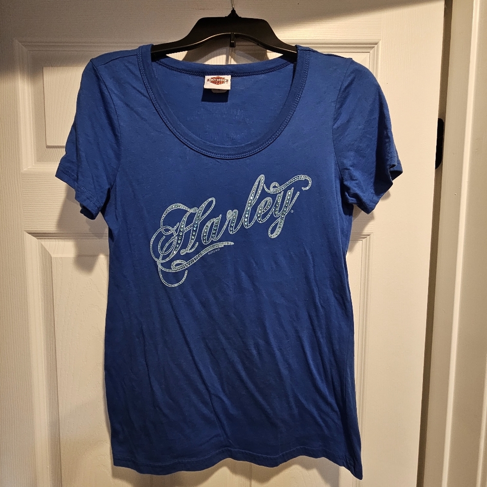 Harley Davidson Short Sleeve T-Shirt - Womens Md